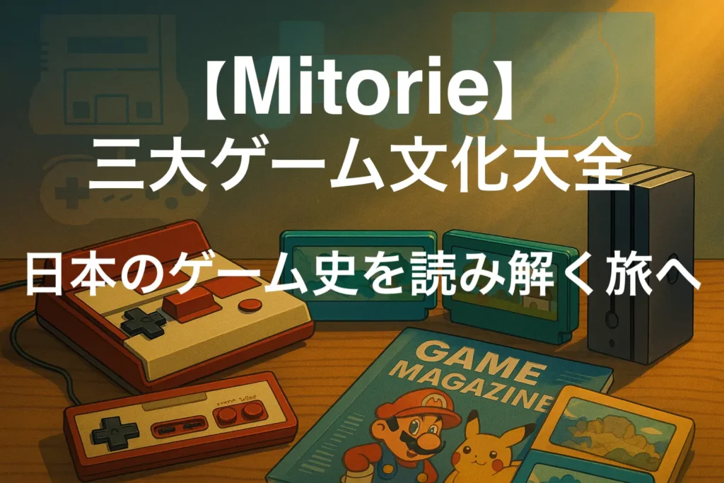 三大ゲーム文化大全